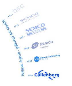 Callenberg navneskift - flere logoer som viser navneskiftet